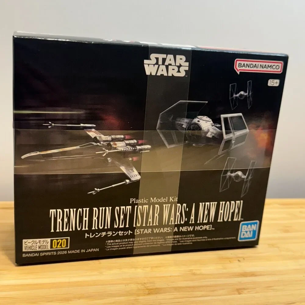 Bandai Star Wars Vehicle Model 020 Trench Run Set A New Hope NEW